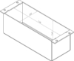 3" Utility Box - Faceplate Mount - 425-1506