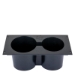 ABS Dual Cup Holder Faceplate Mount (4") - 425-6729