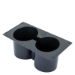 ABS Dual Cup Holder Faceplate Mount (4") - 425-6729