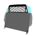 Cargo Barrier (CB4) - Chevy Tahoe PPV (2021+) cargo barrier, CB4, Chevy, Tahoe, PPV, 2021, 475-1682, GoJotto