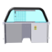 Chevy Silverado SSV (2023+) Space Creator Vehicle Partition - 475-2007