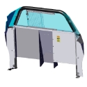 Chevy Tahoe (2021+) UDRH Vehicle Partition Featuring Unidirectional Recessed Housing (Full Window w/ Safety Wire Option) Chevy Tahoe (2021+) UDRH Vehicle Partition Featuring Unidirectional Recessed Housing (Full Window w/Saftey Wire Option) - 475-1678 - GoJotto