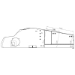 (2025+) Chevy Tahoe Duty Gear Saver/Integrated Printek Brother Contour Console - 425-6738