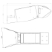 Dodge Durango (2021+) 16" Duty Gear Saver / Max Depth Contour Console - 425-6706