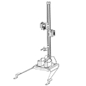 Ford F-150 SSV/PR 2021+ Gun Rack - Dual Weapon, Rear Seat Mount, Vertical (GR6-F150 SSV/PR 2021+ AR BLM/870) Ford F-150 SSV/PR (2021+) Gun Rack - Dual Weapon, Rear Seat Mount, Vertical (GR6-F150 SSV/PR 2021+ AR BLM/870) 475-9439 - GoJotto