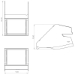 Ford F-150 SSV/PR (2021+) F-250-550 (2023+) Vertical Dash Mount Contour Console - 425-6708
