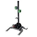 Gun Rack - Dual Weapon, Rear Seat Mounted, Vertical (GR6-TAHOE2021+-AR-BLM/870) gun rack, dual weapon, rear seat mounted, vertical, GR6, Chevy Tahoe, 2021, AR, BLM/870, 475-1701