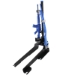 Gun Rack - Dual Weapon, Rear Seat Mounted, Vertical (GR6-ZRT-DCR-AR BLM/870) - 475-2016
