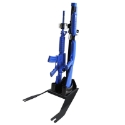 Gun Rack - Dual Weapon, Rear Seat Mounted, Vertical (GR6-ZRT-SILVERADO-SSV-19+-AR BLM/870) ZRT Gun Rack - Dual Weapon, Rear Seat Mounted, Vertical (GR6-ZRT-SILVERADO-SSV-19+-AR BLM/870) 475-2055 - GoJotto