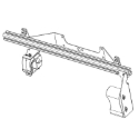 Gun Rack - Single Weapon, Rear Hatch Mounted (GR4-ZRT-870-PI-UTILITY 2020+) Gun Rack - Single Weapon, Rear Hatch Mounted (GR4-ZRT-870-PI-Utility-2020+) 475-1529