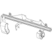 Gun Rack - Single Weapon, Rear Hatch Mounted (GR4-ZRT-AR-BLM-PI-UTILITY-2020+) - 475-1528