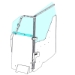 Gun Rack - Single Weapon, Single Cell Mounted, Vertical (GR7-ZRT-AR SECURE) - 475-2174
