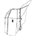 Gun Rack - Single Weapon, Single Cell Mounted, Vertical (GR7-ZRT-DCR-870)  - 475-2036