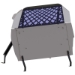 Side Curtain Airbag Compliant Cargo Barrier - Upper Poly (CB4) - Ford PI Utility (2020+) - 475-1337