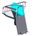 Single Cell Lite Prisoner Transport System for Chevy Silverado SSV (2023+) Single Cell, Lite, Prisoner, Transport, System, for Chevy, Chevrolet, Silverado, SSV, 2023, 2024, 2025, 2026, - 475-2070