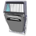 Tahoe (2021+) Bar-Style Window Armor & Door Panel Package 2021, Chevy, Tahoe, vertical, Window Armor, ABS, Door Panels, Package, 475-1763, GoJotto, Go Jotto, Jotto Public Safety, Total Solutions Provider