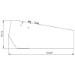 Wide Body Integrated Printek Brother Console - 425-6554