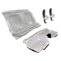 Dodge Charger (2019+) Prisoner Bio Hazard Transport Seat, Floor Pan and Seat Belt Extenders Set Prisoner Bio Hazard Transport Seat, Floor Pan and Seat Belt Extenders Set - Dodge Charger (2011+) 475-0323 - GoJotto