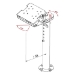 HD A-MOD Laptop Mount Ford PI Utility (2020+) - 425-5032/4138